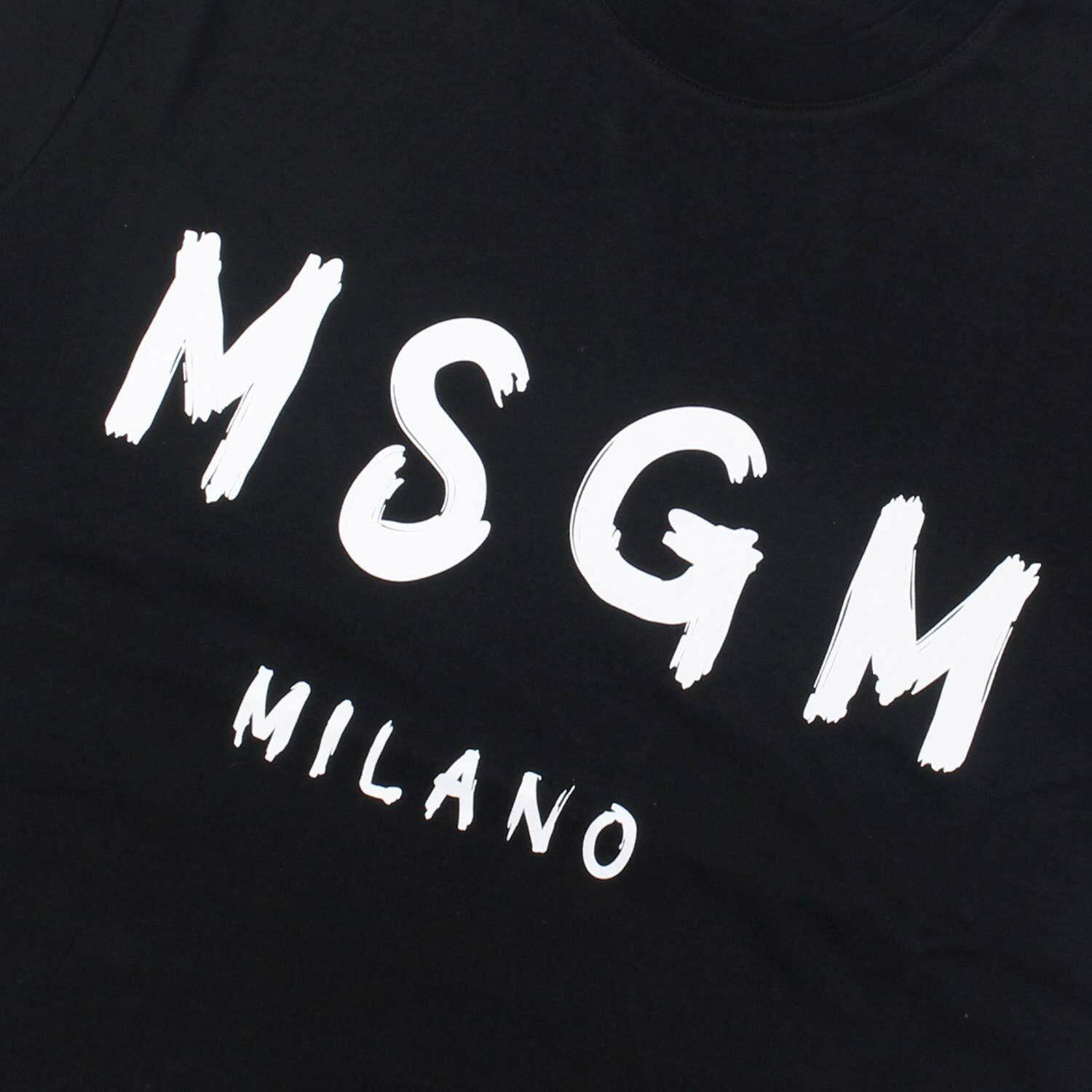 MSGM エムエスジイエム ロゴ Ｔシャツ 定番 - Tシャツ/カットソー(半袖