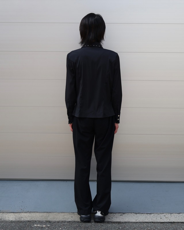 short length studs shirt