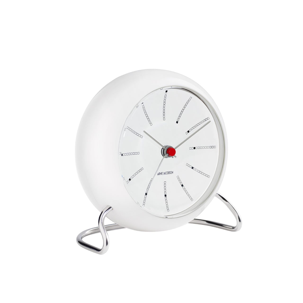 Table Clock / BANKERS / White / Φ110mm / アラーム / スヌーズ / LED