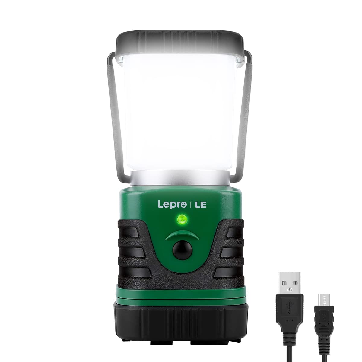 【美品】WAQ LED LANTERN 2 オリーブグリーン WAQ LEDランタン 2 暖色 電球色 昼光色 USB充電式 (1650ルーメン