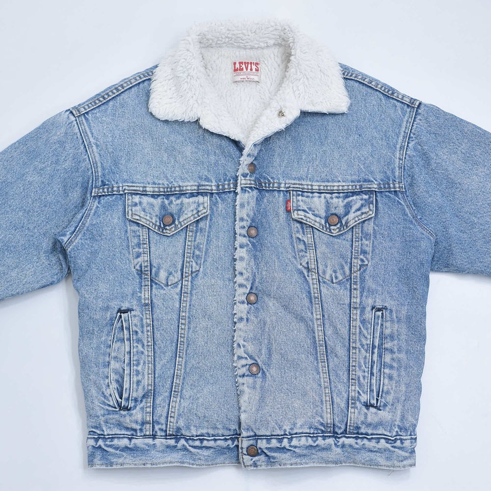 80s Levi's70609 リーバイス アメリカ製 デニム ボア トラッカー 80s Levi's70609 リーバイス アメリカ製 デニム ボア トラッカー