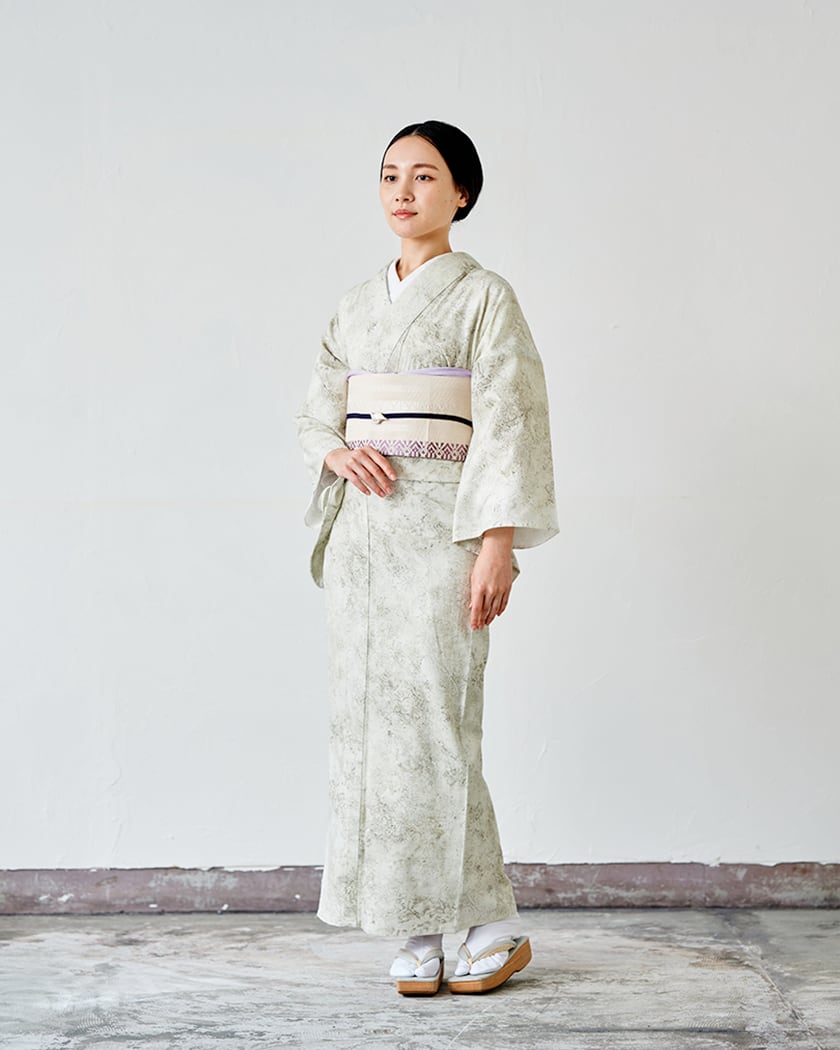 木綿の着物　浴衣にも 木綿浴衣(オーダー女仕立て)〈BLUE・PEACOCK・SILVER〉 | oriif.