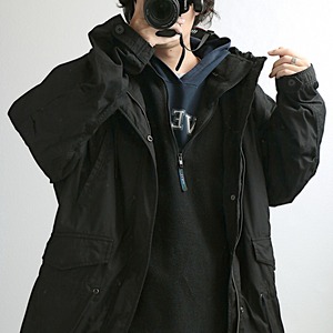 gap ギャップ ミリタリーデザイン field parka モッズ コート 古着 used