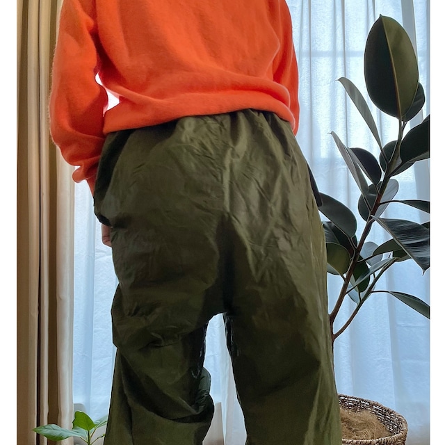 Rain military big pants