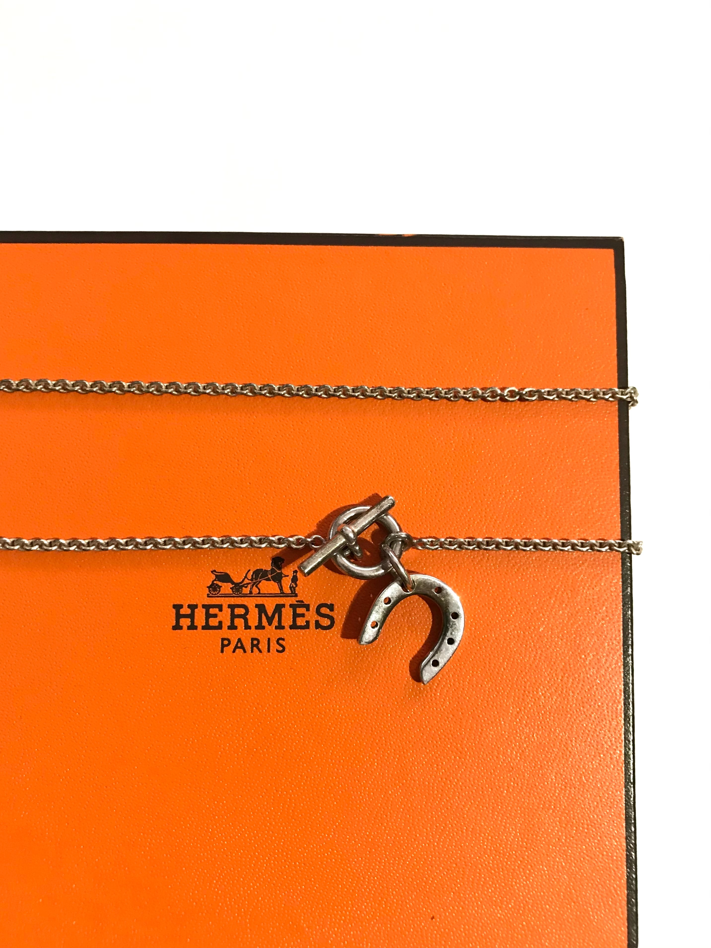 新作割☆エルメス HERMES ホースシュー 馬蹄 ネックレス ペンダント