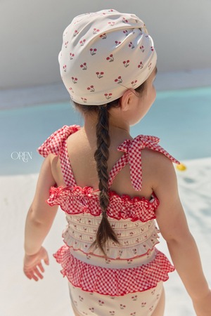 予約： Rochelle Cherry Swim Cap 〔OREN〕