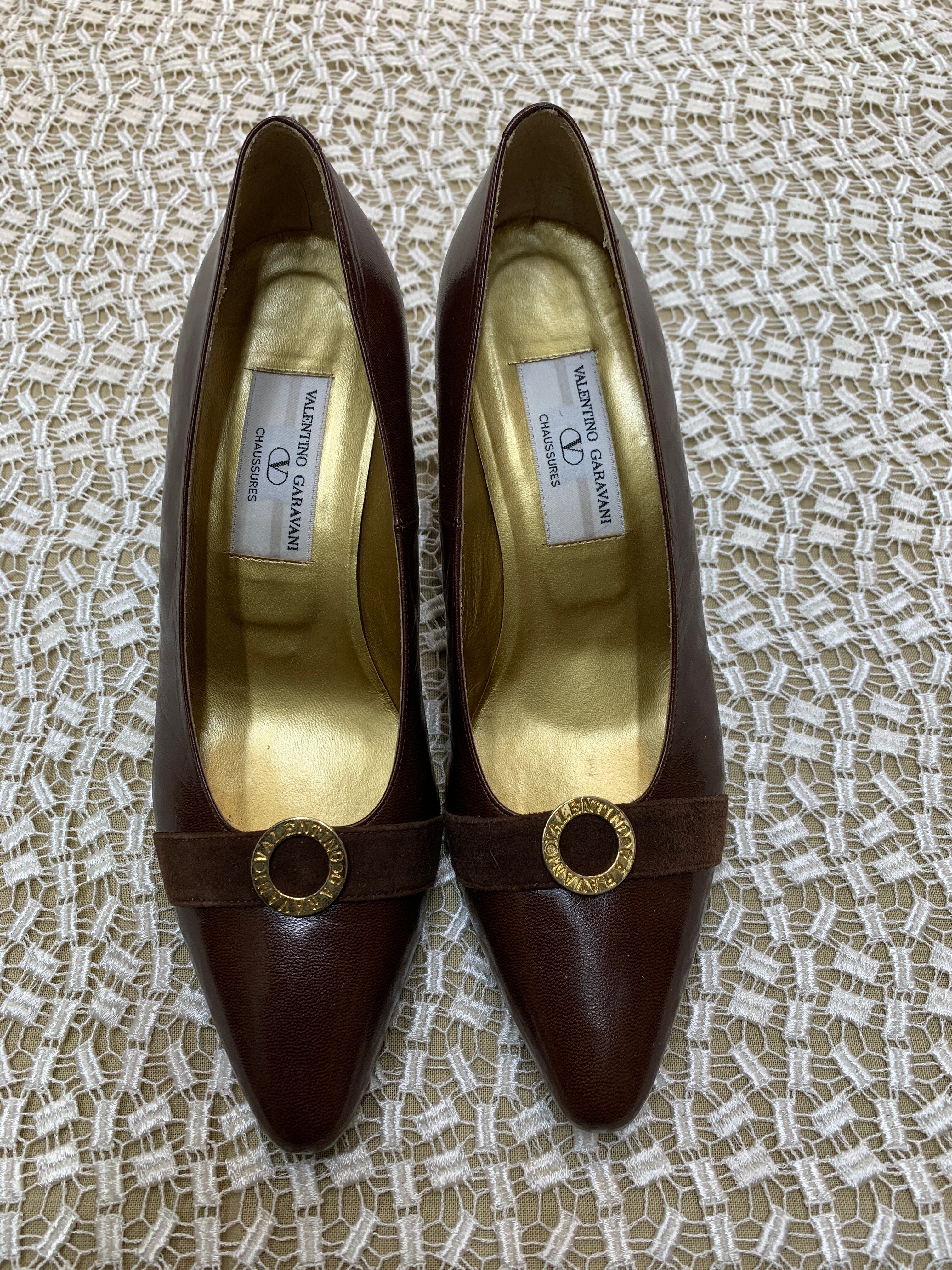 VALENTINO GARAVANI CONCHO PUMPS 37【24.0cm】