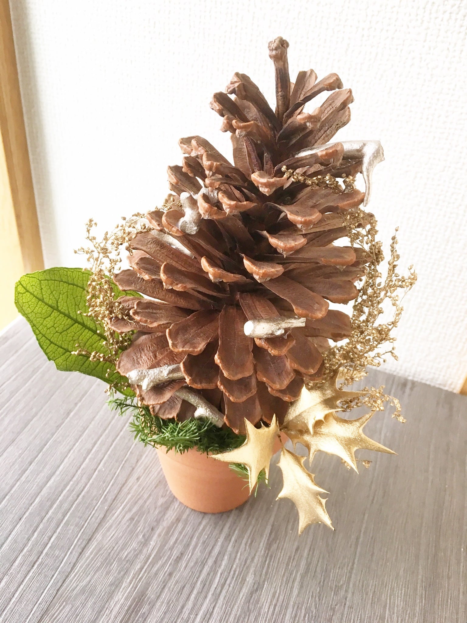 BIG-riマツカサのクリスマスツリー【ドライ】 | Studio BAIKA