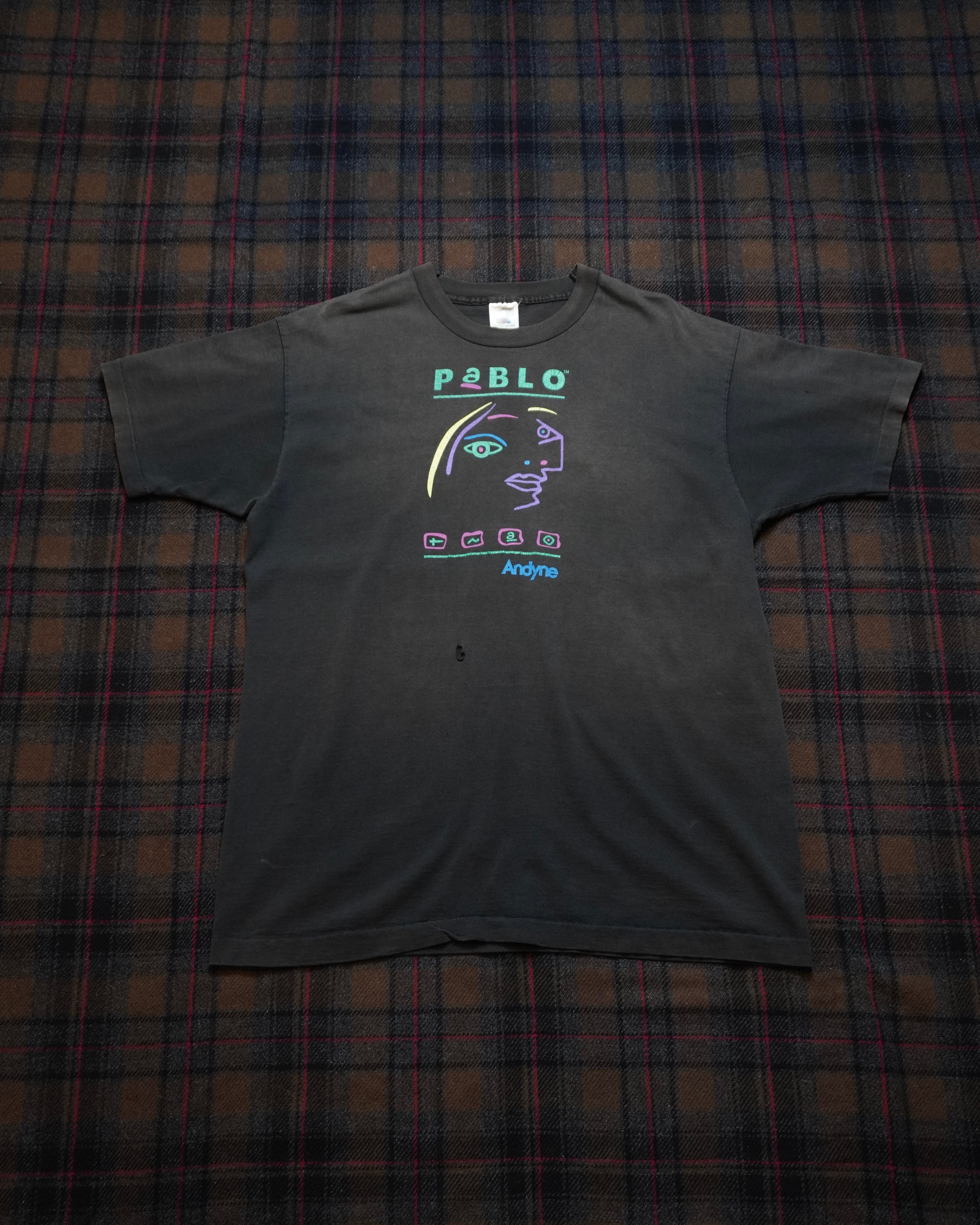 表記XL】90s Pablo Picasso tee | 古着屋YONKERS