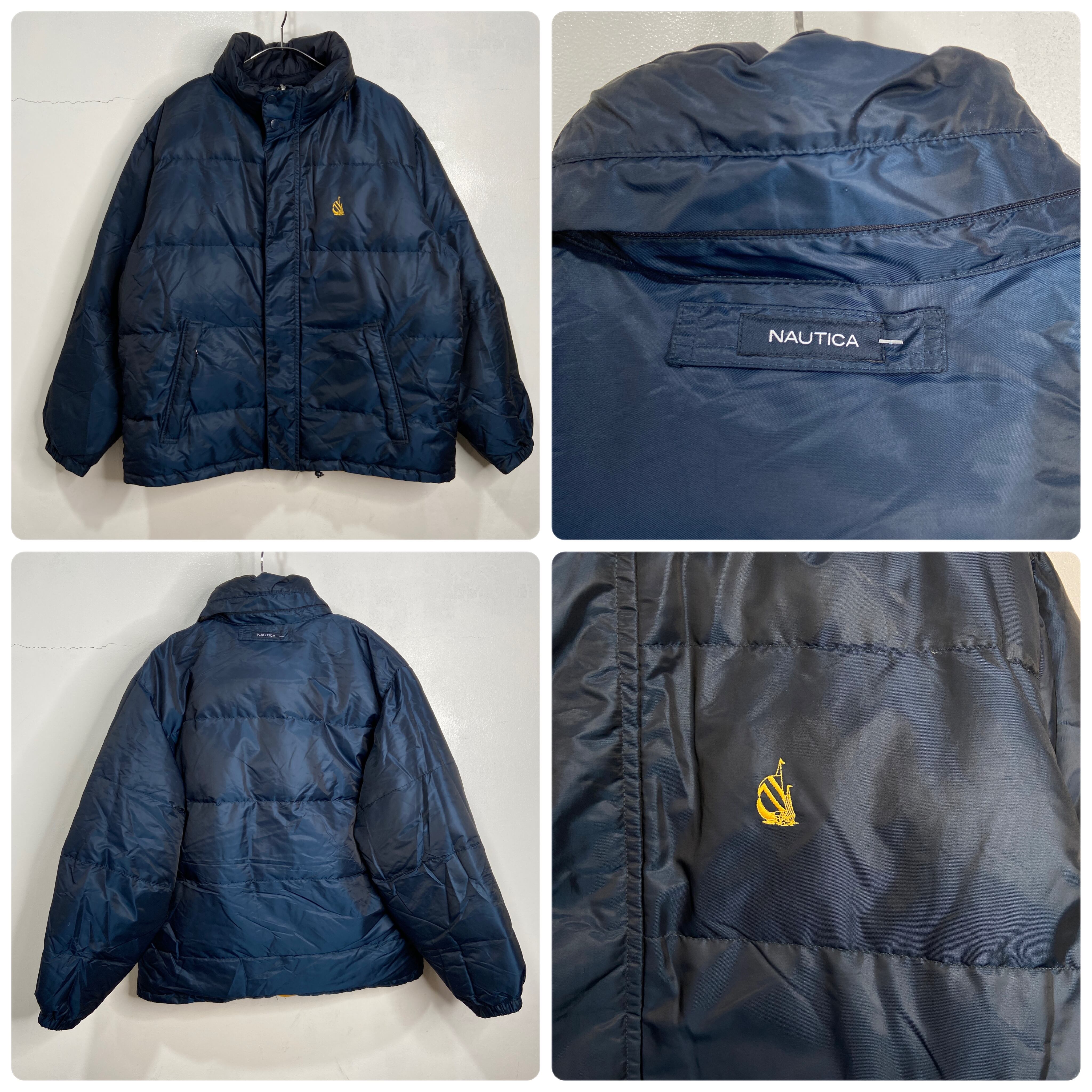 送料無料』NAUTICA ノーティカ リバーシブル中綿ダウンジャケット XL