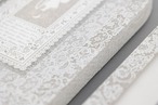 しろこまタオ "w-p-03-05 ‘23 09 25"  SHIROKOMA Tao/woodcut papercutting embossing（オリジナルフレーム入り） thumbnail 5