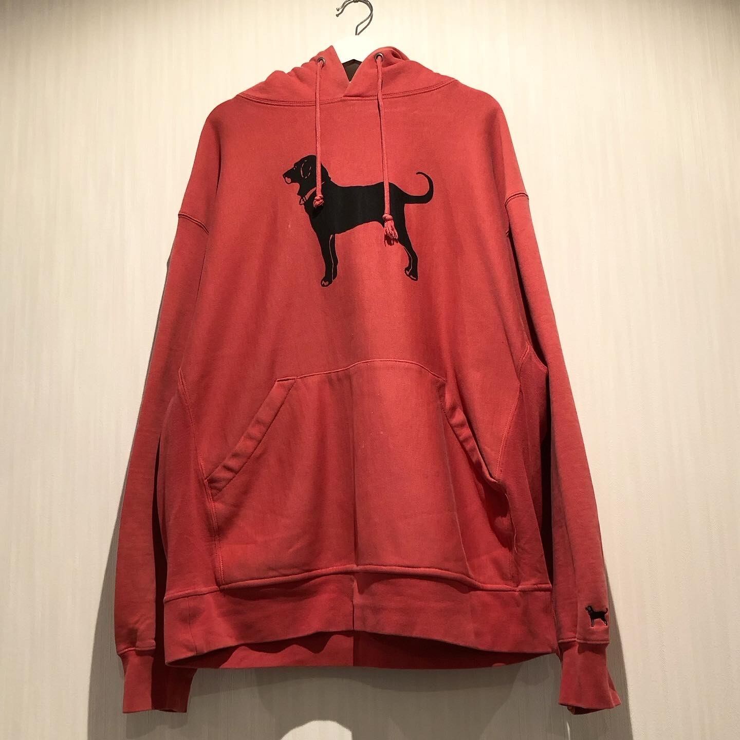 00s THE BLACK DOG “reverse weave type” hoodie【高円寺店】