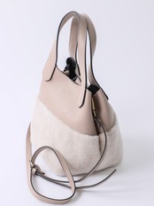 RIPANI(カーフ＆リアルファーバック）