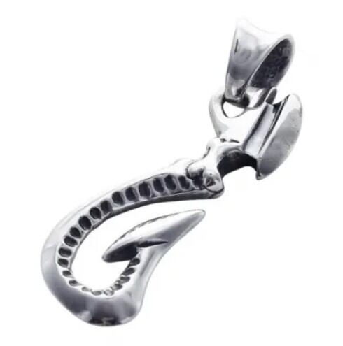 TRAVIS WALKER】 MINI TRIDENT PENDANT | SILVER SLASH