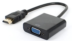 【努力特価】HDMI to VGA (D-Sub 15ピン) 変換アダプタ