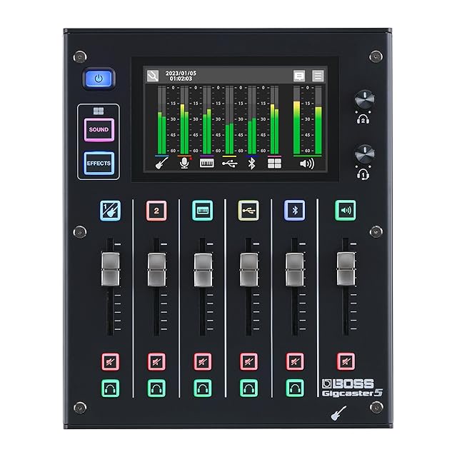 XTUGA KPミキサー、16ビットDSP効果USBオーディオインタフェース効果+