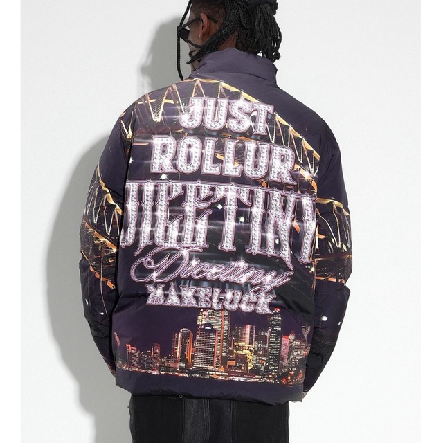 【DRIP3676】DCTY Sydney Night View Full Print Down Jacket