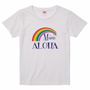 ”Pili ’Ohana”　レディースTシャツ【Mom】☆家族みんなで無敵コーデ☆