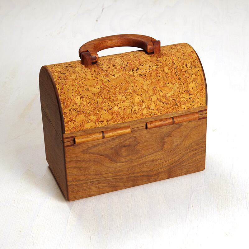 OUTLET SALE 11/30まで] 木製取手のあるハンドバッグ（旧製品） | 丹野