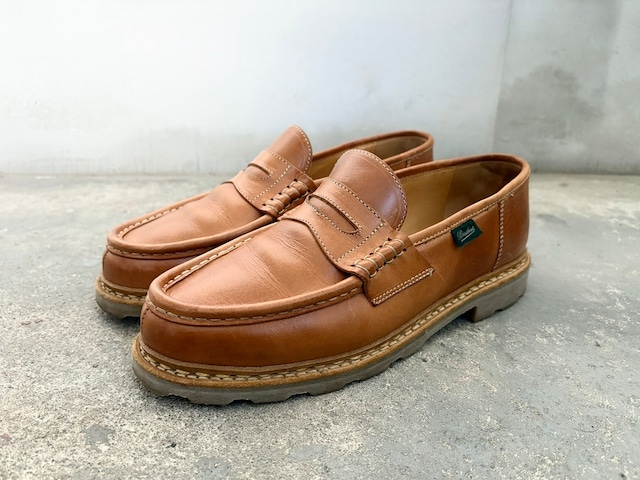 Paraboot REIMS Leather loafers CAMEL MADE IN FRANCE