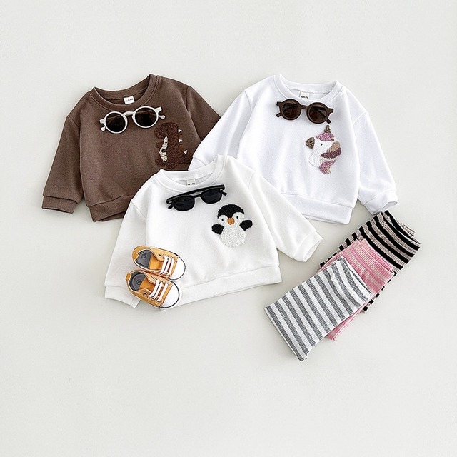 【BABY】ペンギンロゴトップス＆レギンス