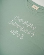 【#Re:room】HAND DRAWN BOUQUET PRINT T-SHIRTS［REC910］