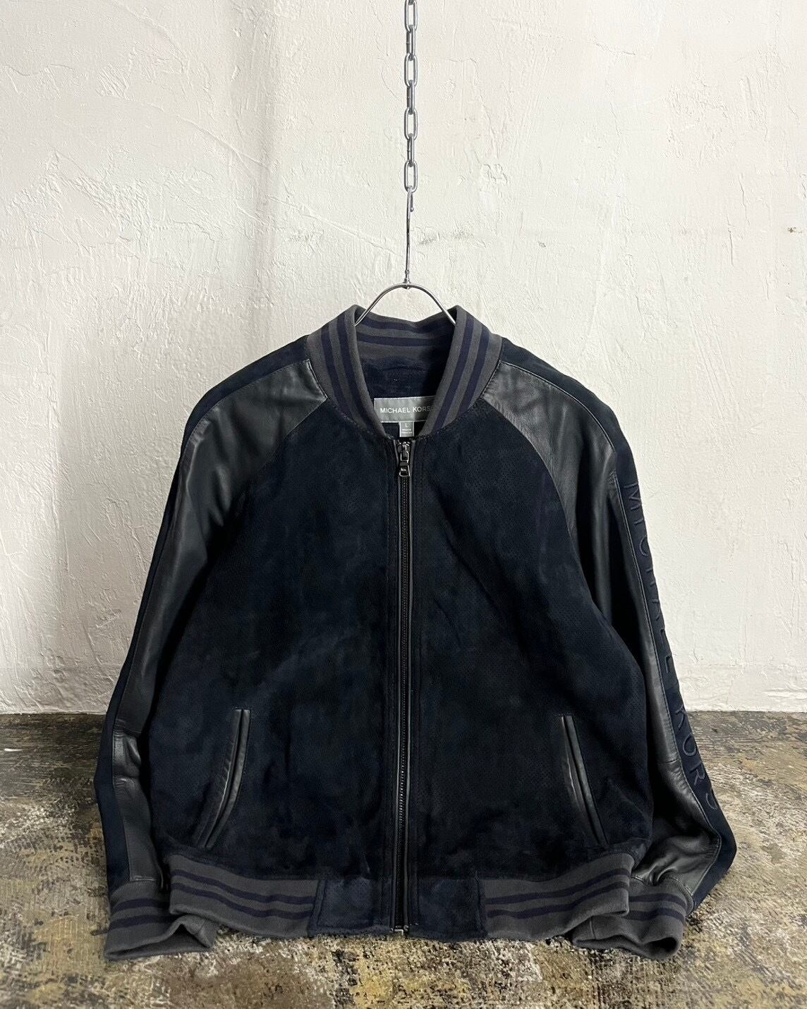 20SS MICHAEL KORS Goat Leather×Lamb Leather Blouson