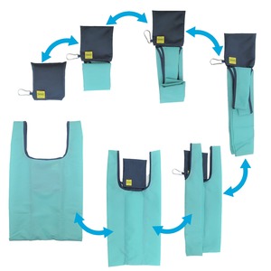 [バイオパッカー] 制菌 抗菌 脱臭 エコバッグ Mサイズ (パープル) 折りたたみ 工房 手作り 日本製 エコパッケージ MX-0005-123