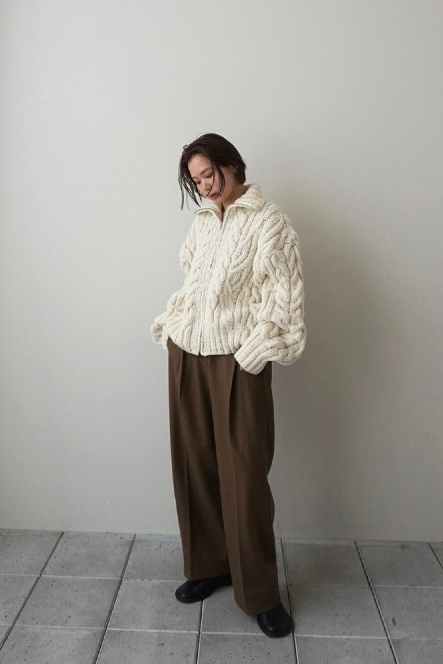 TODAYFUL Volume Handknit Cardigan ボリュームハンドニット  