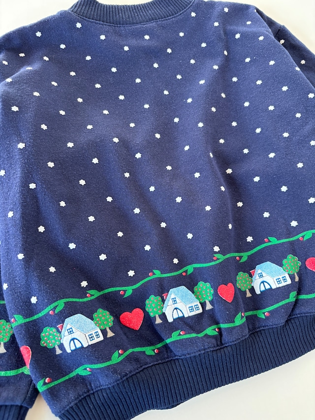 【4-5T相当・vintage】USA製 SPUMONIスウェット