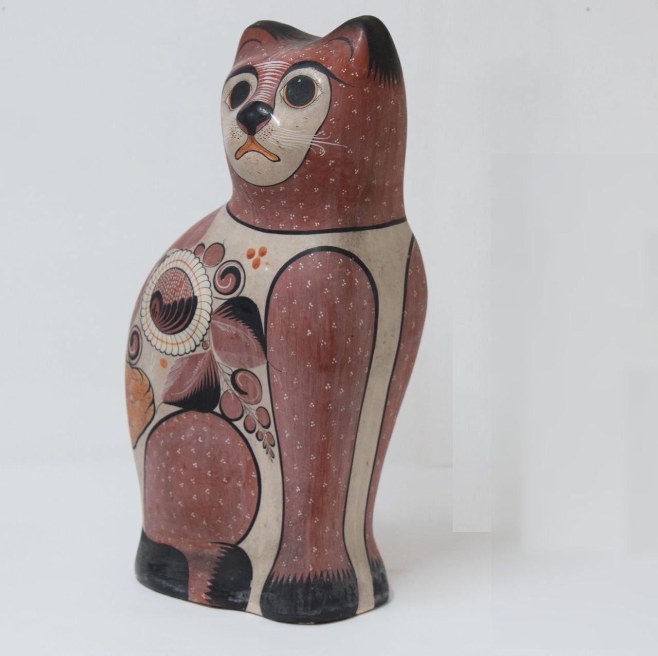 メキシコ製】Risidoro Mexico／猫の置物 （紫） 楽天市場