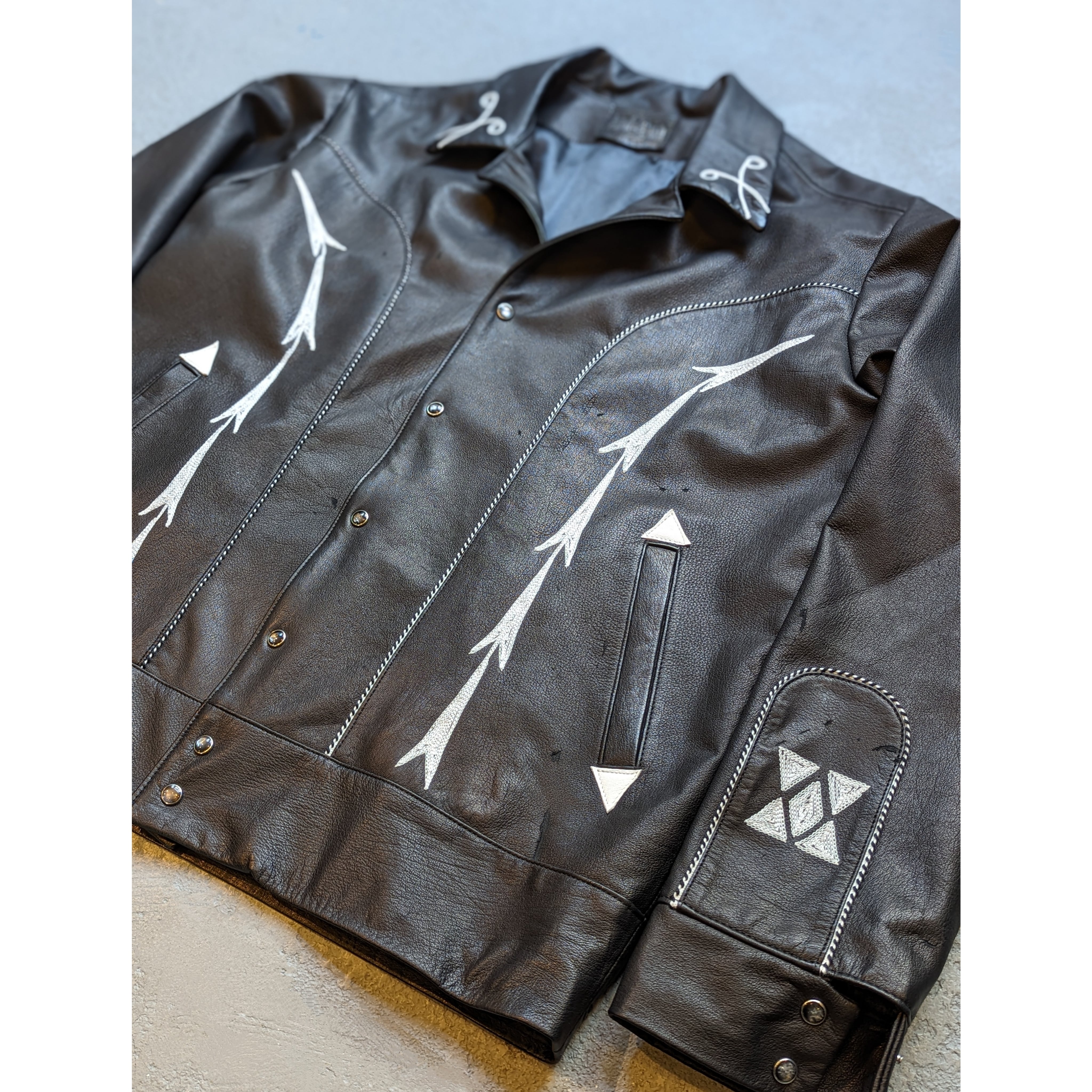 ARCANA】Leather Western Jacket | THE END