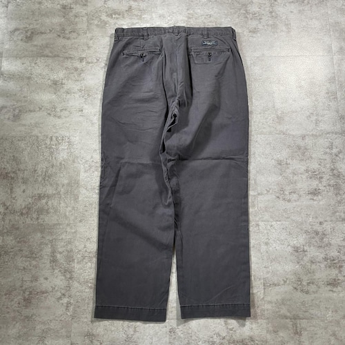 00s Polo by Ralph Lauren 36/30 グレーチノパンツ 詳細写真7