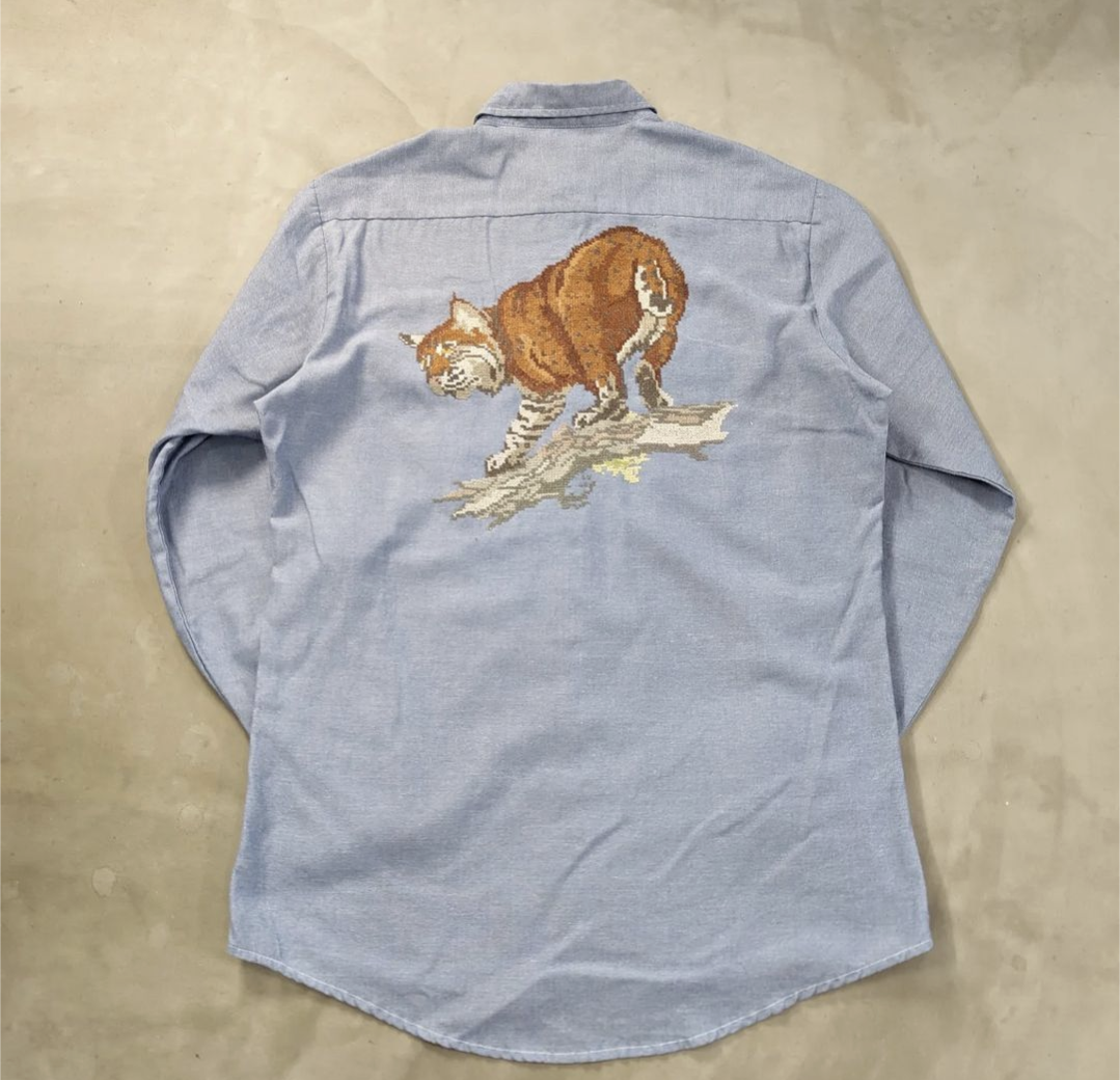 90s roebucks shambray shirt 小岩店