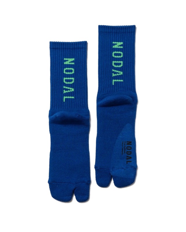 NODAL Logo Socks ROYALEBLUE × GREEN