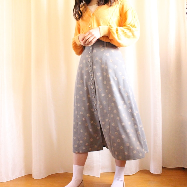 flower　mat　skirt