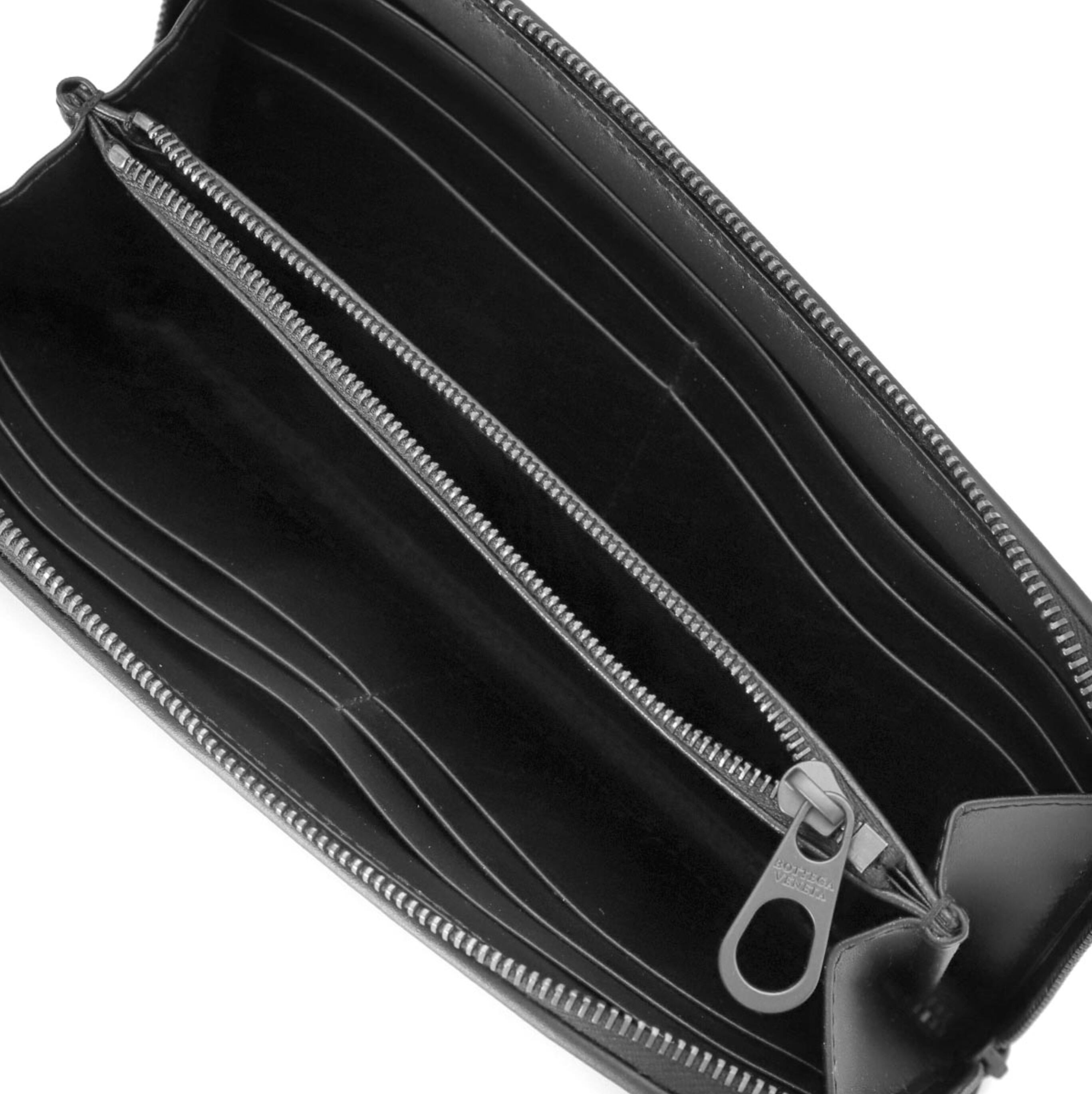 ボッテガヴェネタ BOTTEGA VENETA 長財布 イントレチャート ラウンド 