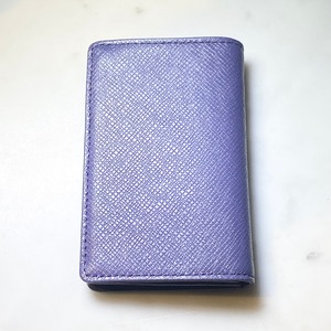 ARMANI COLLEZIONI leather card case