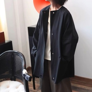 ラウンドネックコート M 250379