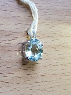 グリーンクォーツの925silverキラキラペンダントトップ 送料無料