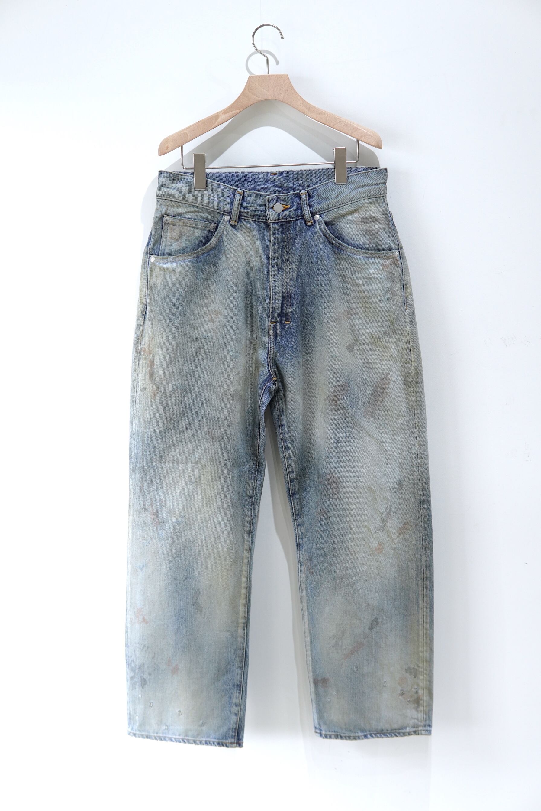 ANCELLM / SELVEDGE DENIM STRAIGHT 5P PANTS / ANC-PT35-A | POETRY