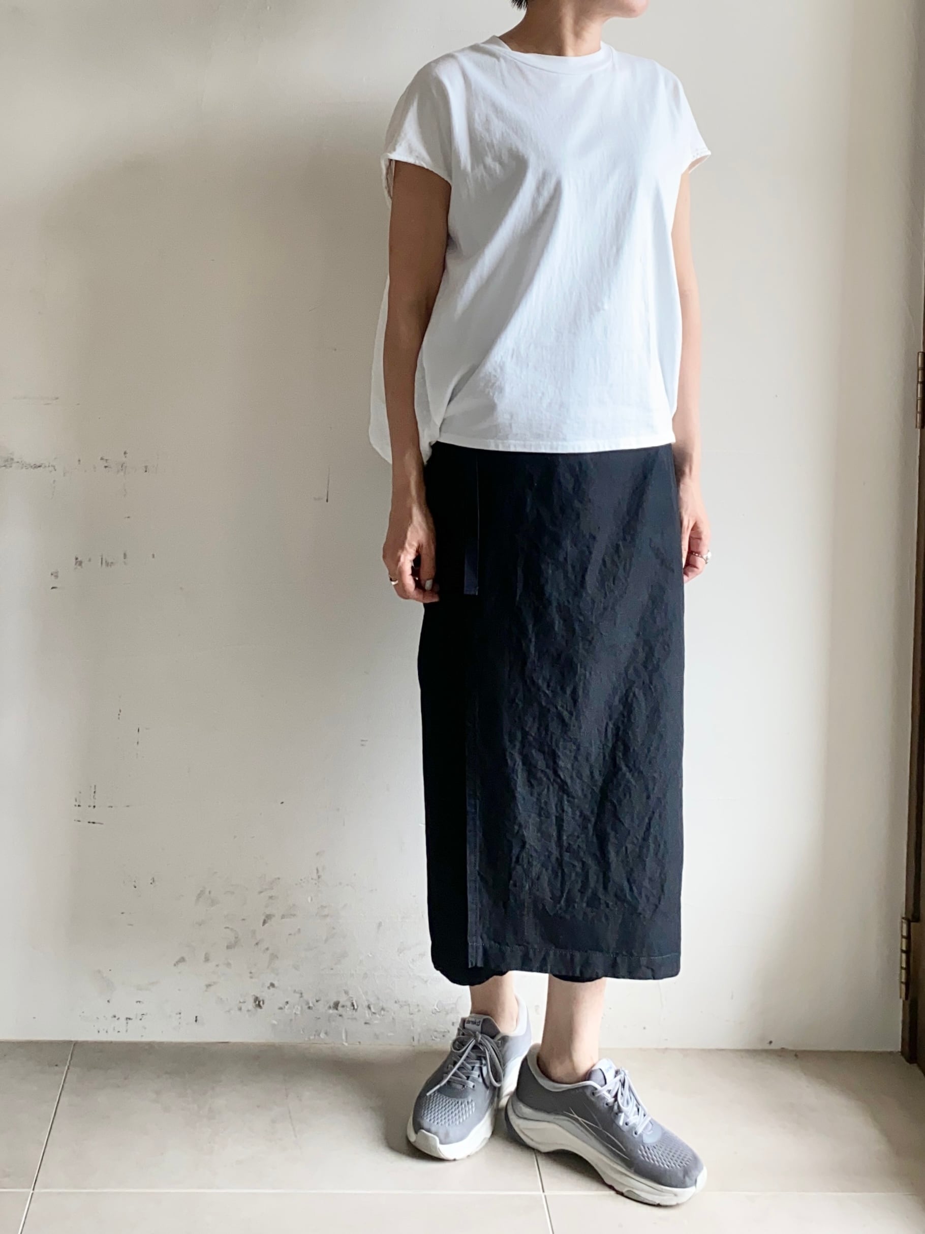 TRAVAIL MANUEL ブリーズリネン・ラップ Pants | Lumiere