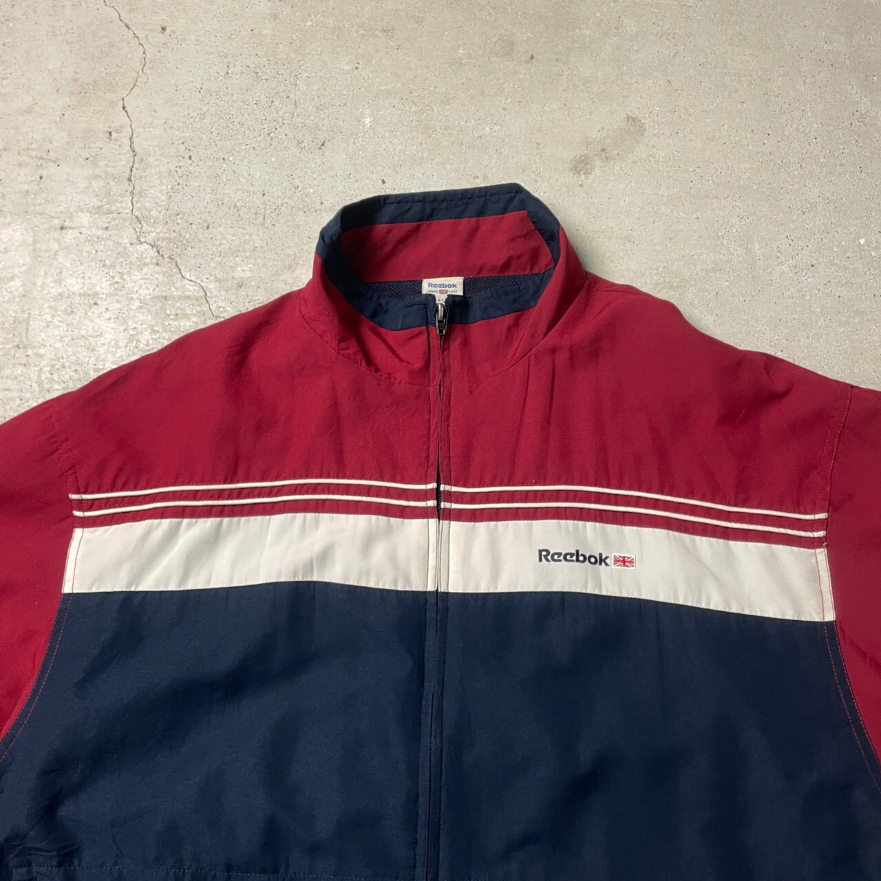 90年代 Reebok リーボック ポリエステル ナイロンジャケット メッシュ 