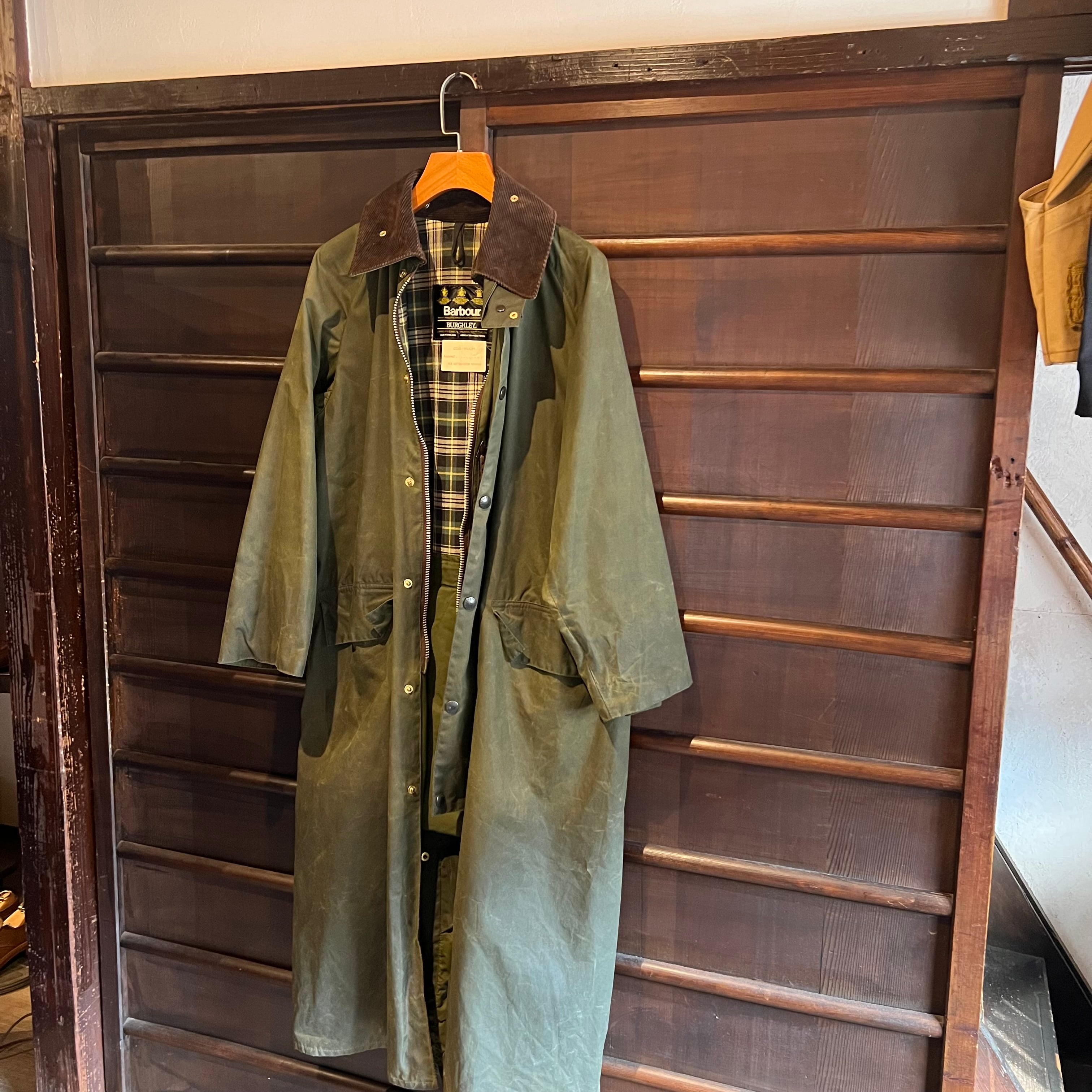 週末価格Barbour Burghley 1980年代 YKKジッパー 取説付き 80's vintage barbour burghley oiled jacket | 【OWN KYOTO】vintage