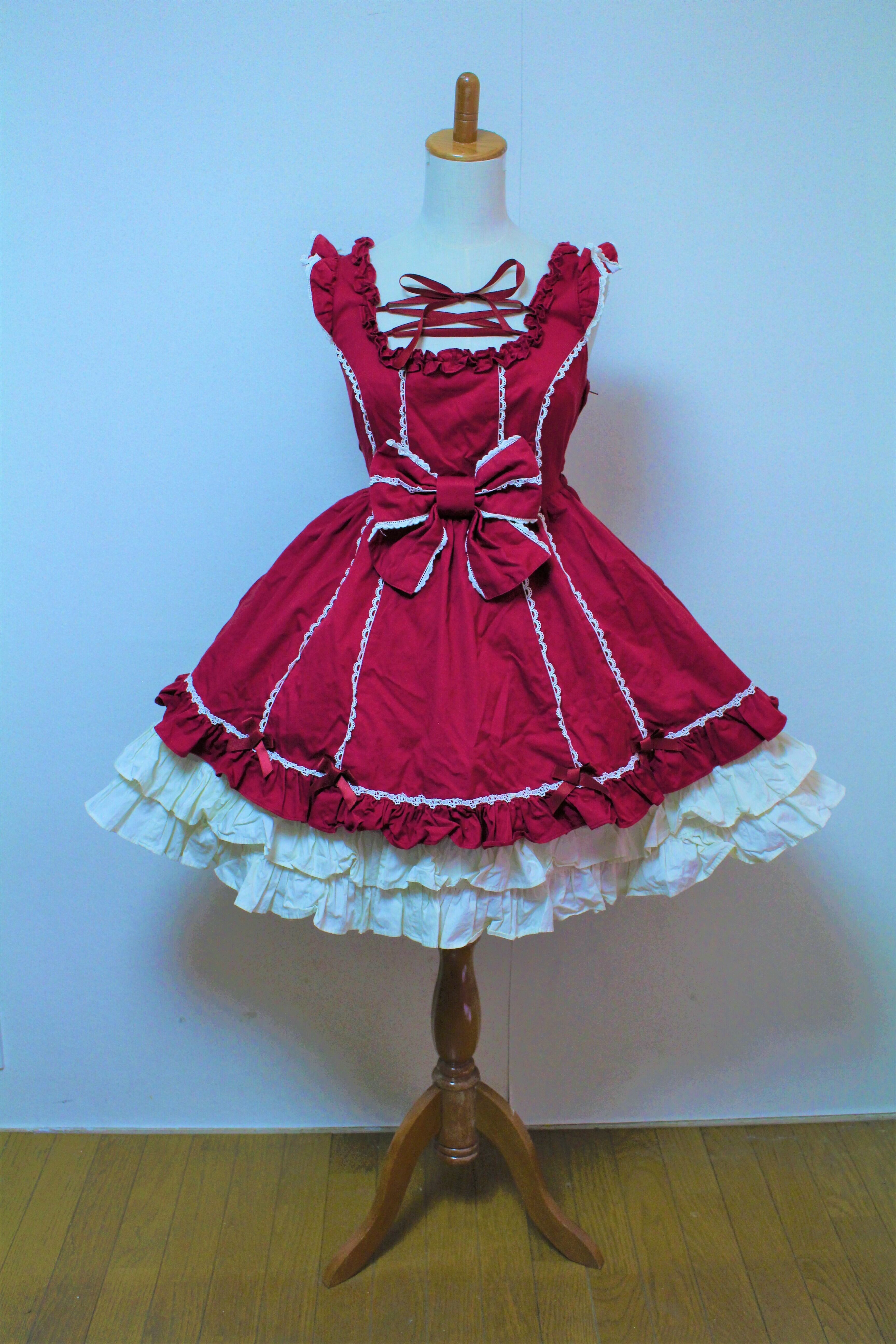 Angelic Pretty レースアップフリルJSK アンジェリックプリティ