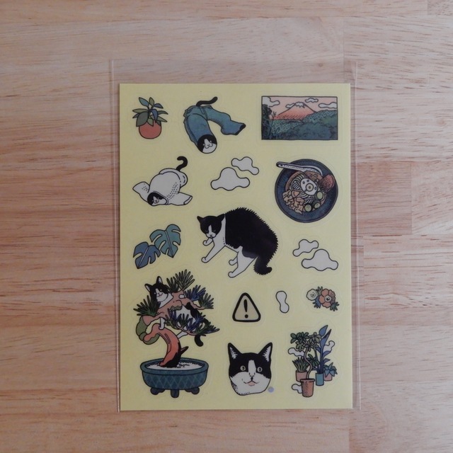 森優　やんのかシール