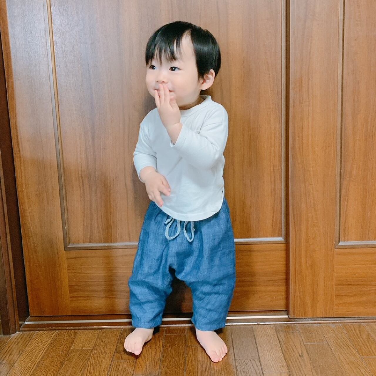 らくちんサルエルパンツ（型紙のみ）BO-1915 | 子ども服の型紙