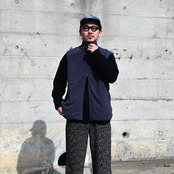 THE DAY(ザデイ)WIND ZONE FLEECE VESTスタイル