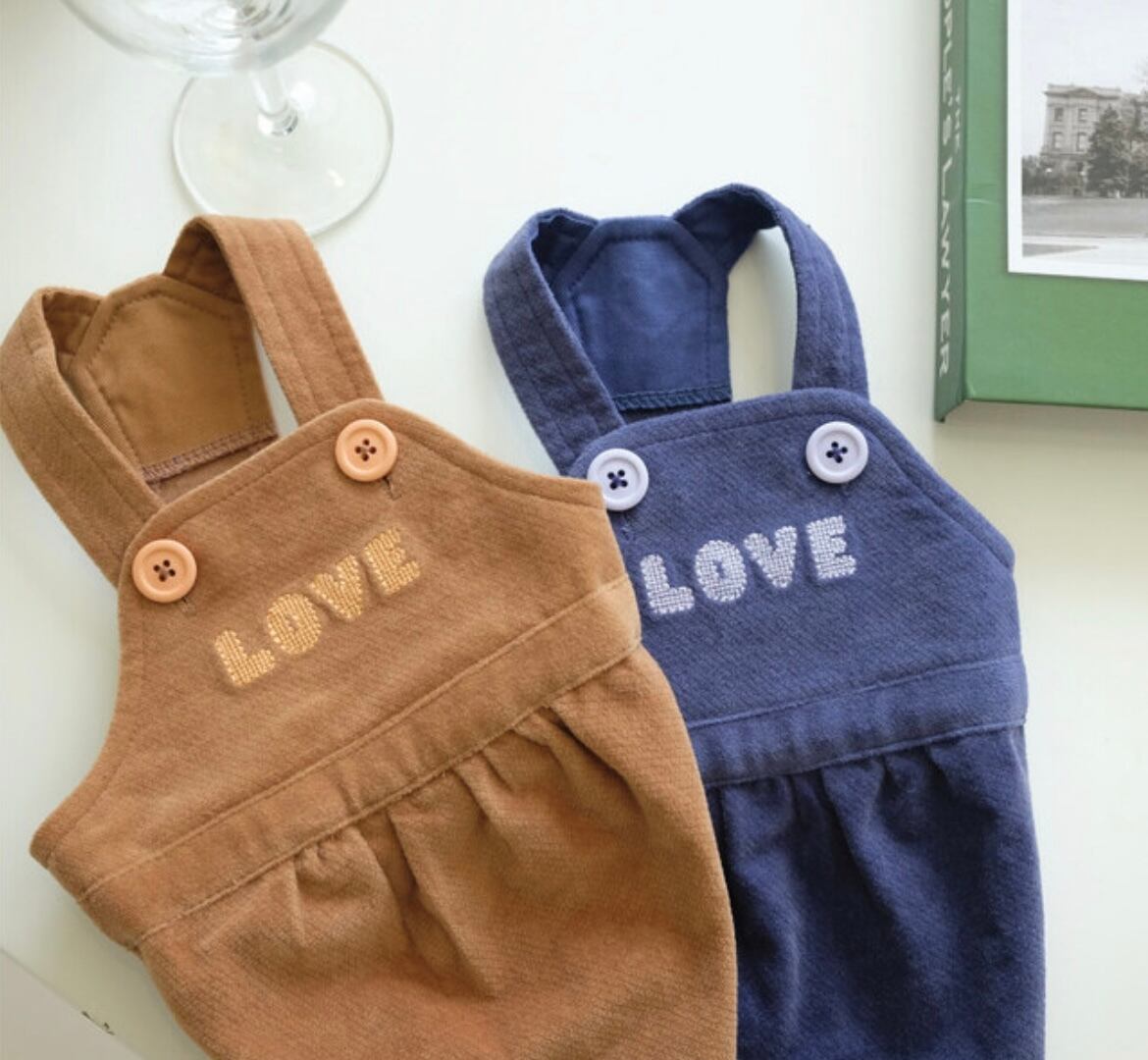 《予約》CO0010 LOVE Velvet Skirt