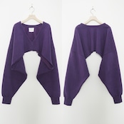 short Vneck SW/purple